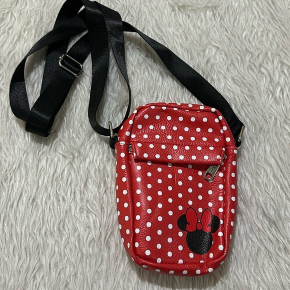 Disney red mini mouse small cross body purse - Picture 1 of 5